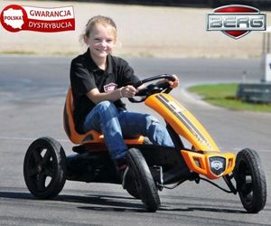 Berg BERG Gokart Rally - Pomarańczowy Pompowane koła 4-12 lat do 60 kg 7