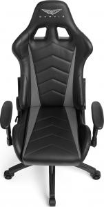 Fotel Gamvis Expert Czarno-szary 3