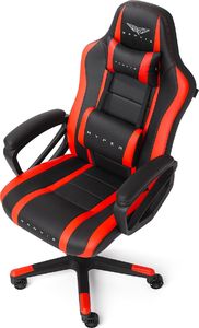 Fotel Gamvis Hyper Czarno-czerwony 1