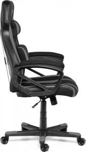 Fotel Gamvis Hyper Czarno-szary (materiałowy) 6