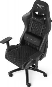 Fotel Gamvis Phantom Czarny (materiałowy) 3