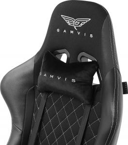 Fotel Gamvis Phantom Czarny (materiałowy) 9