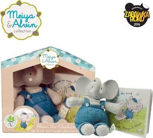 Meiya and Alvin Meiya & Alvin - Alvin Elephant Mini Deluxe Teether Gift Set with Book 1