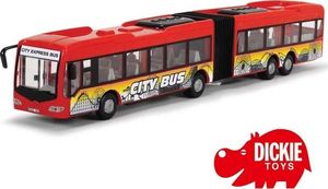 Dickie Przegubowy Autobus City Express 46cm czerwony 1