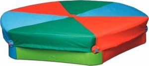 Nova Piaskownica modułowa z przykryciem 120x120 cm (543249) 2