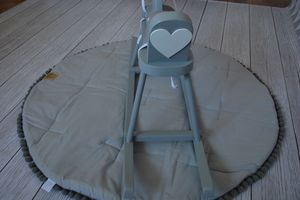 Lufcik Drewniany konik na biegunach z dekorem 6