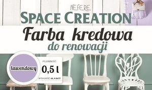 Space Creation Farba kredowa do stylizacji mebli - lawenda 0,5l 1