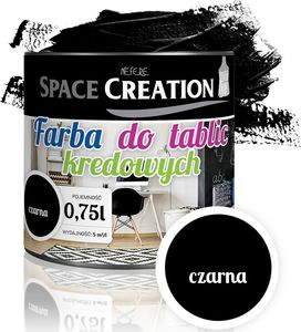 Space Creation Farba tablicowa Czarna do rysowania kredą 1