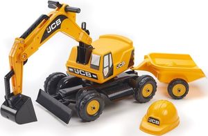 Falk FALK JCB Koparka Przyczepa Jeździk + Kask 1