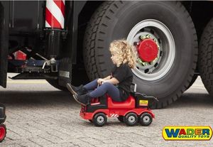 Wader Jeździk Ciężarówka MAMMOET pchacz wywrotka samochód 3