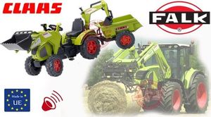 Falk FALK Ogromny traktor CLAAS AXOS z Przyczepą, Łyżką i Spychaczem 6