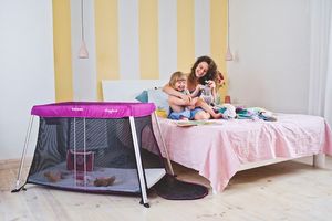 Sun Baby Łóżeczko turystyczne - kojec Baby Plum 11