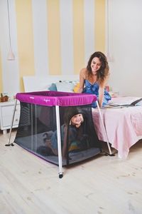 Sun Baby Łóżeczko turystyczne - kojec Baby Plum 12