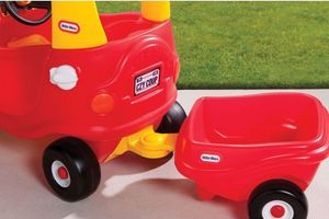 Little Tikes Przyczepka Cozy Coupe Czerwona (620720) 4