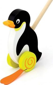 Viga Viga Toys Drewniany Pchacz Pingwin 2