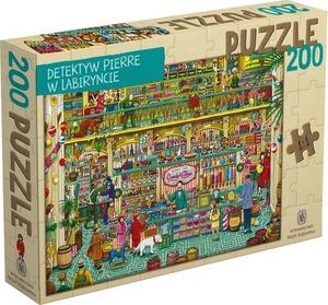 Nasza Księgarnia PUZZLE DETEKTYW PIERRE W LABIRYNCIE 1