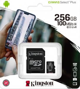 Karta Kingston Canvas Select Plus MicroSDXC 256 GB Class 10 UHS-I/U3 A1 V30 (SDCS2/256GB) 4