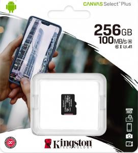 Karta Kingston Canvas Select Plus MicroSDXC 256 GB Class 10 UHS-I/U1 A1 V10 (SDCS2/256GBSP) 3