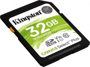 Karta Kingston Canvas Select Plus SDHC 32 GB Class 10 UHS-I/U3 A1 V10 (SDS2/32GB) 2