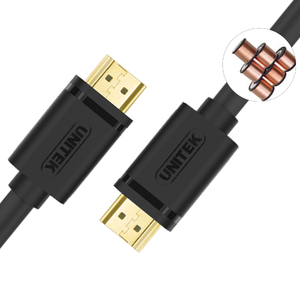 Kabel Unitek HDMI - HDMI 1m czarny (Y-C136) 5