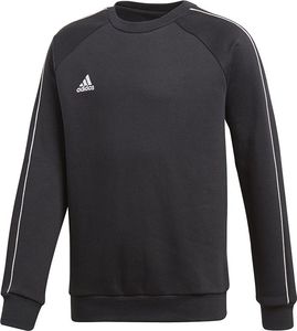 Adidas Bluza dziecięca Core 18 Sw Top Y czarna r. 128 (CE9062) 1