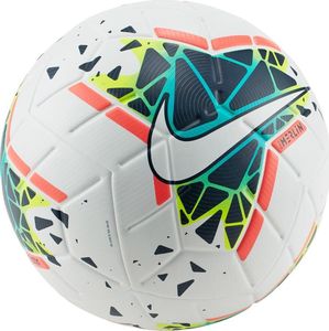 Nike Piłka nożna Merlin Omb biała r. 5 (SC3635-100) 1