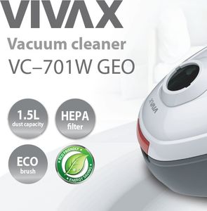 Odkurzacz Vivax VC-701W 3