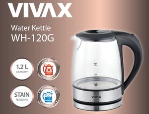 Czajnik Vivax WH-120G Czarny 5