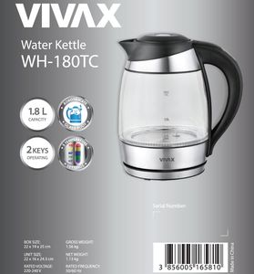 Czajnik Vivax WH-180TC 12