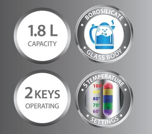 Czajnik Vivax WH-180TC 4