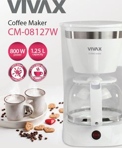 Ekspres przelewowy Vivax CM-08127W 2