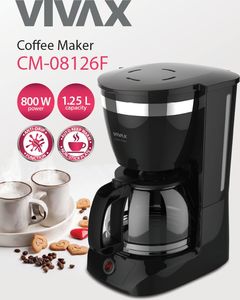 Ekspres przelewowy Vivax Ekspres przelewowy do kawy Vivax CM-08126F 2