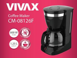 Ekspres przelewowy Vivax Ekspres przelewowy do kawy Vivax CM-08126F 4