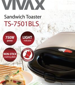 Opiekacz Vivax TS-7501 BLS 4