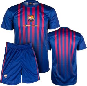 Sportech Komplet piłkarski JR FC Barcelona pasy licencja FCB1KFAN18 niebieski L 1