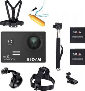Kamera SJCAM SJ5000X Elite czarna + 2 baterie + dodatkowe akcesoria 2
