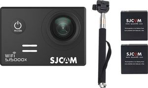 Kamera SJCAM SJ5000X Elite czarna + 2 baterie + dodatkowe akcesoria 6