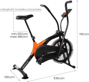 Rower stacjonarny HMS MP6540 powietrzny 11