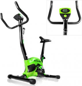Rower stacjonarny Spokey Rower mechaniczny Onego czarno-zielony 13