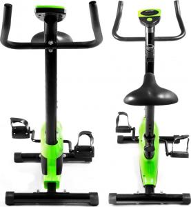 Rower stacjonarny Spokey Rower mechaniczny Onego czarno-zielony 8