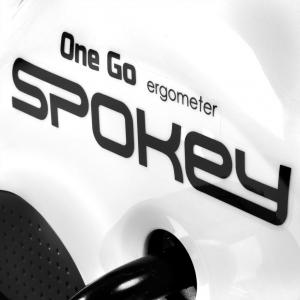 Rower stacjonarny Spokey Onego mechaniczny biały 14