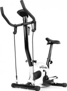 Rower stacjonarny Spokey Onego+ mechaniczny biały 3