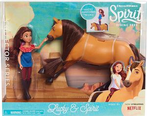 Figurka Just Play Spirit Mustang Duch wolności Lalka Lucky i koń 3