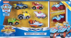 Figurka Spin Master Psi Patrol Mighty Pups Gift - zestaw 8 pojazdów (6054648) 6