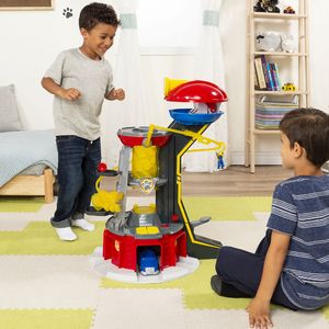 Spin Master Psi Patrol Duża Wieża Baza MightyPups + pojazd Chase z figurką 12