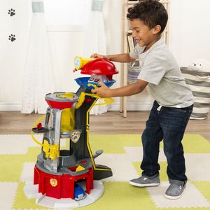 Spin Master Psi Patrol Duża Wieża Baza MightyPups + pojazd Chase z figurką 16