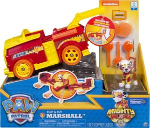 Figurka Spin Master Psi Patrol Flip and Fly Transformujący Wóz strażacki Marshall 7