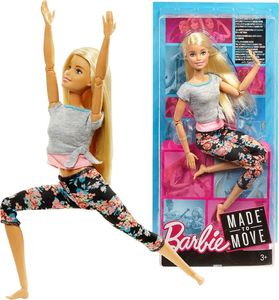 Lalka Barbie Mattel Barbie Lalka Made to Move Blondynka 1