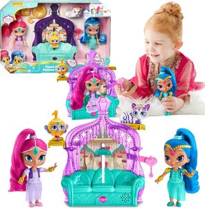 Fisher Price Pałac przyjaciół i lalki Shimmer i Shine (DGL73) 1