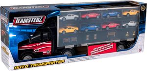 HTI Ciężarówka Transporter na resoraki + 8 autek 6